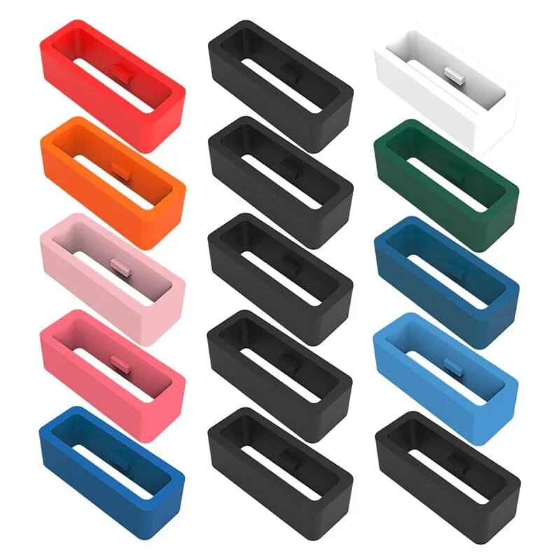 Pair of Watch Strap Band Keepers Loops Compatible with the Samsung Galaxy Watch 42mm