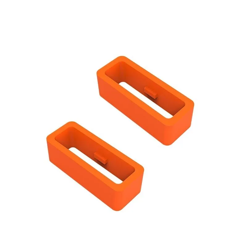 Pair of Watch Strap Band Keepers Loops Compatible with the Samsung Galaxy Watch 42mm
