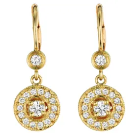 Penny Preville Classic Round Drop Earrings