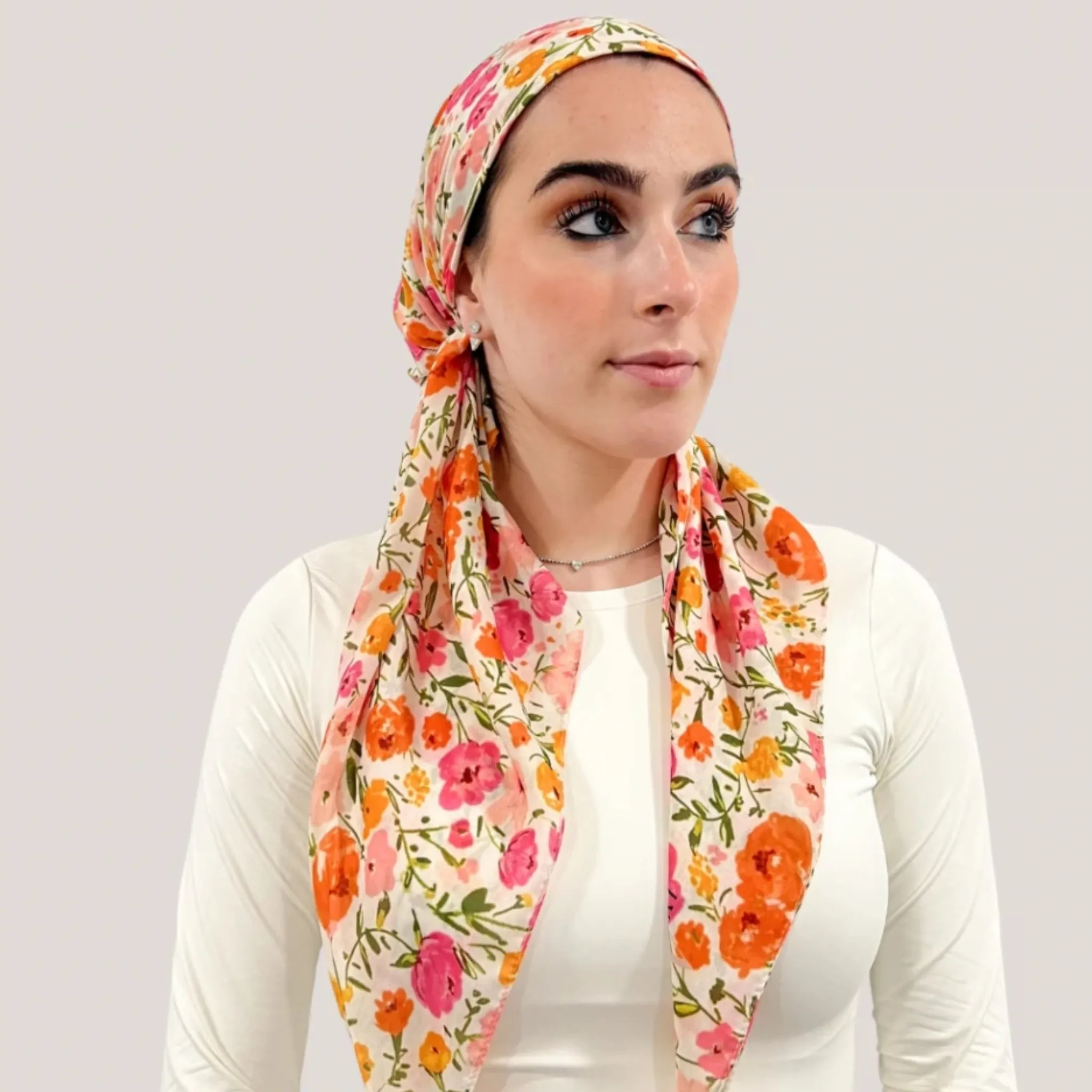 Peony Headscarf by Valeri Many Styles