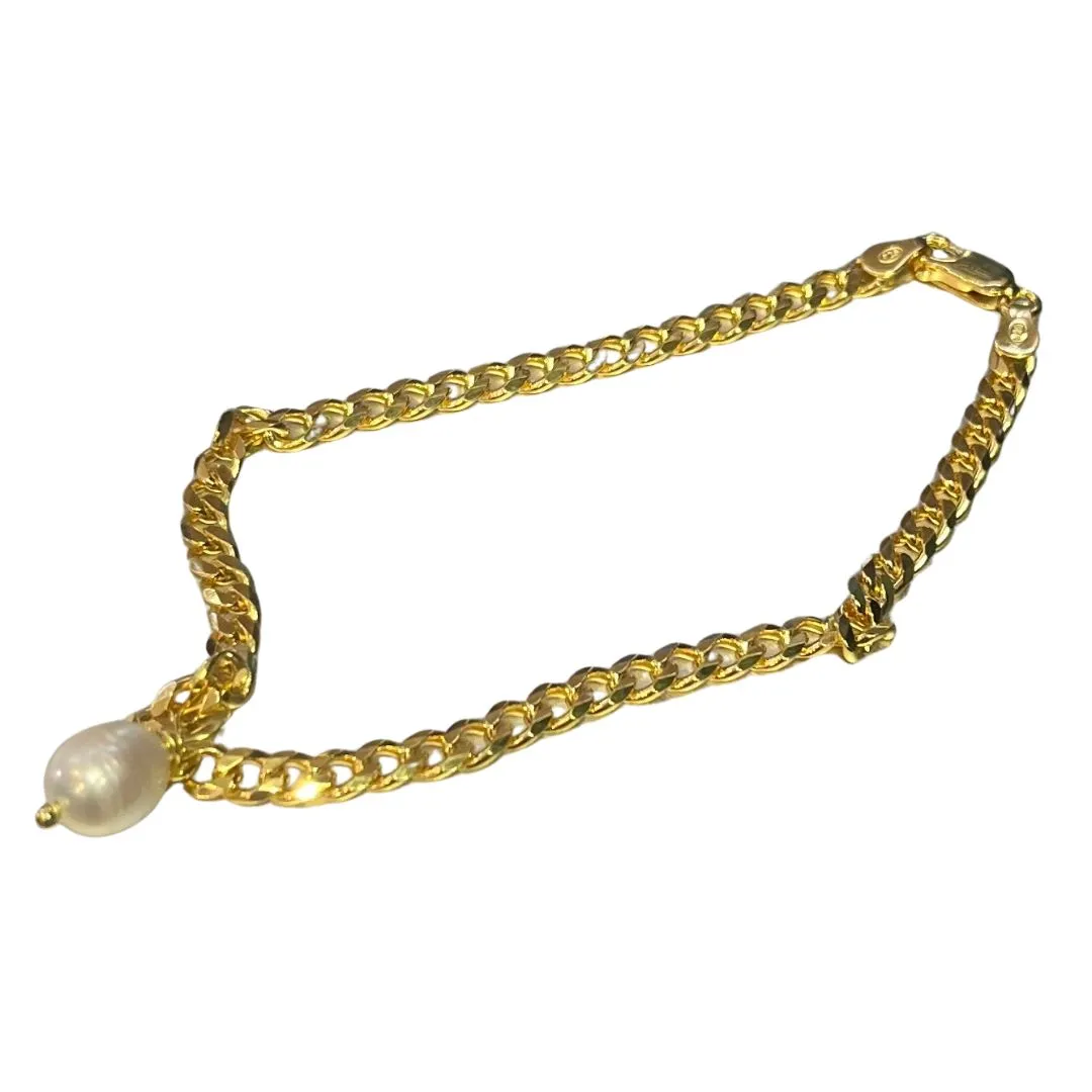 Perla Anklet Gold