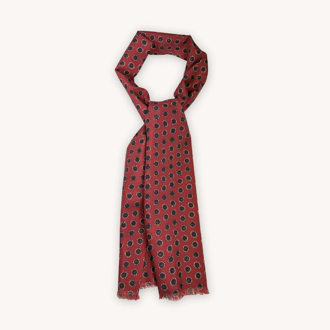 Red Silk Scarf