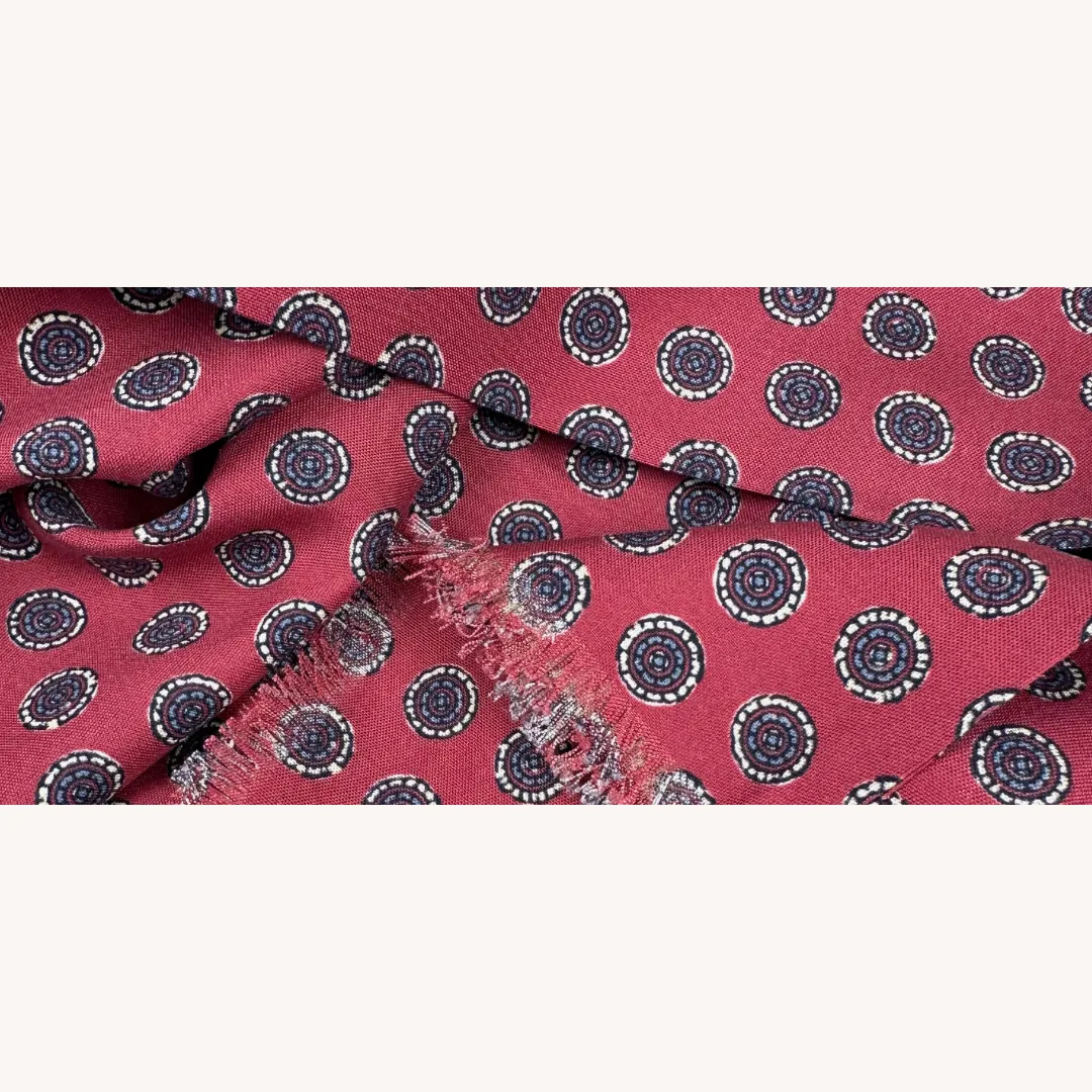 Red Silk Scarf