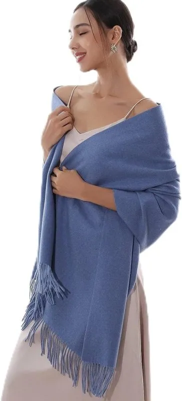 RIIQIICHY Ladies Scarves Pashmina Shawls and Wraps for Women Wedding Scarfs for Women Winter