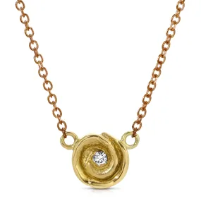 Rosebud Necklace, Medium