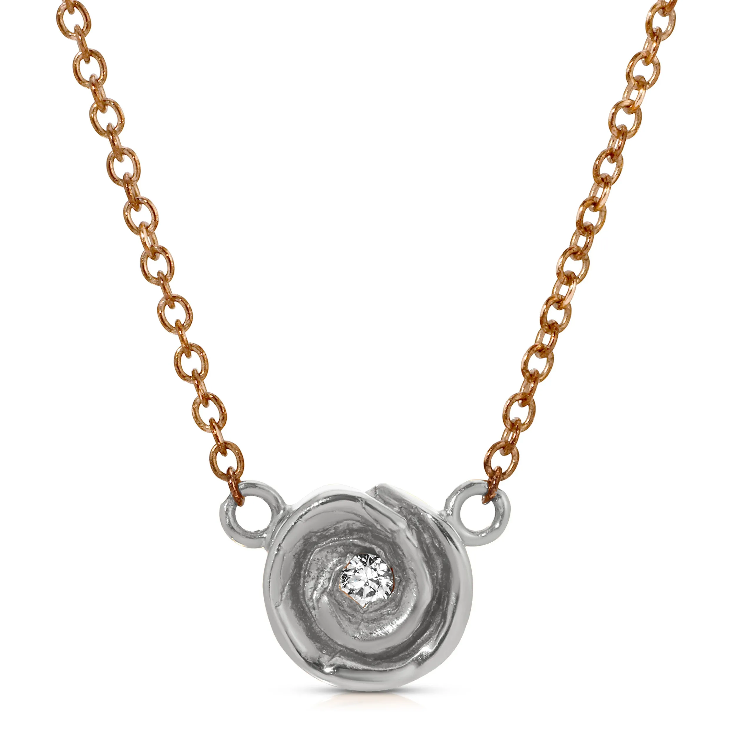 Rosebud Necklace, Medium
