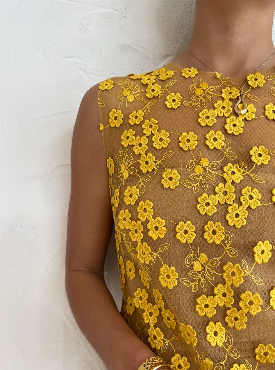 Rumer Rosella Midi in Yellow