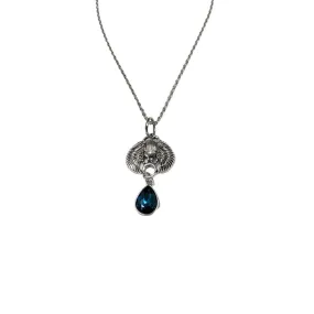 Scarab Teardrop Necklace