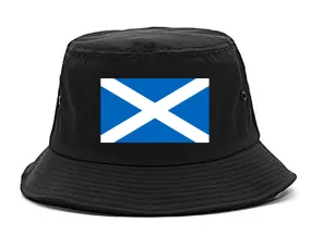 Scotland Flag Country Chest Mens Bucket Hat