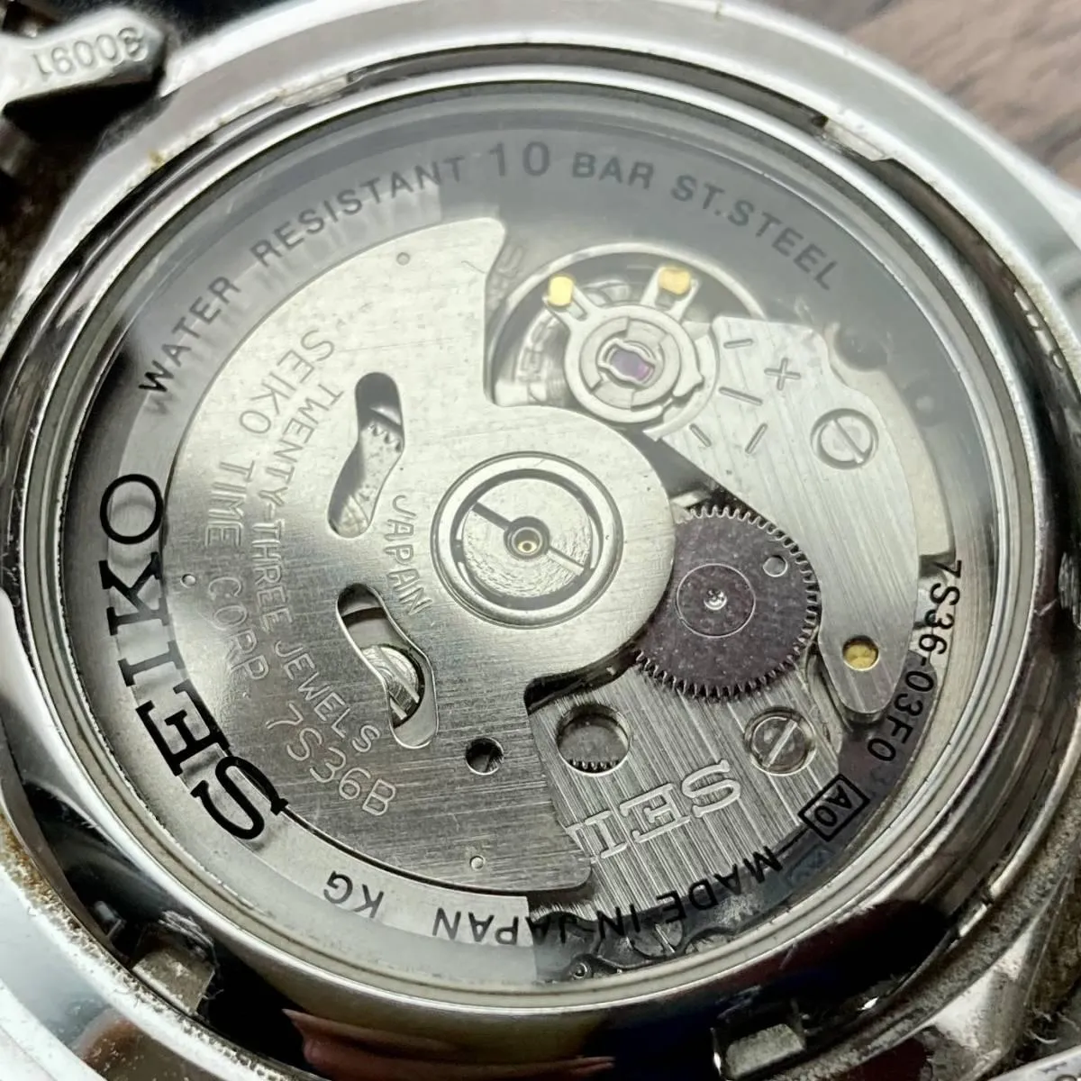 Seiko Watch Five Sports Automatic Men's Day Date 42mm Vintage Wristwatch Male