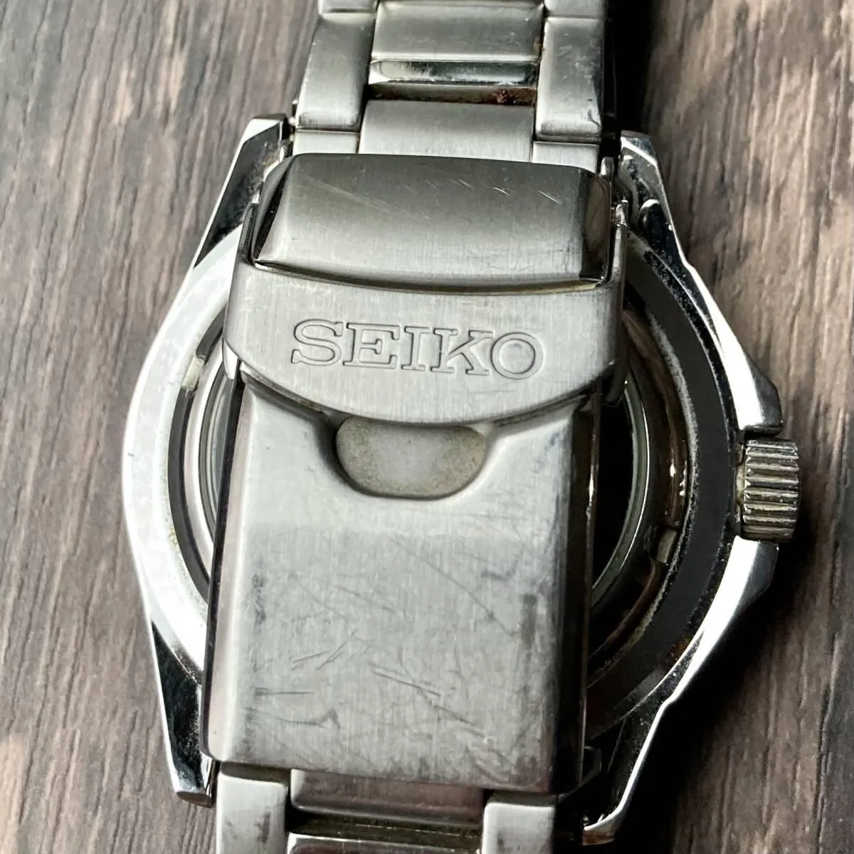 Seiko Watch Five Sports Automatic Men's Day Date 42mm Vintage Wristwatch Male