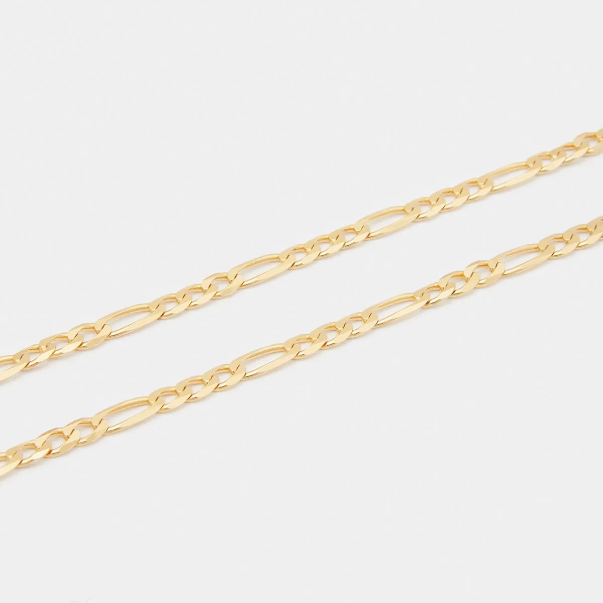 Sicilian Link Anklet in Gold