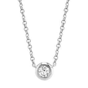 Single Diamond Necklace 4690118