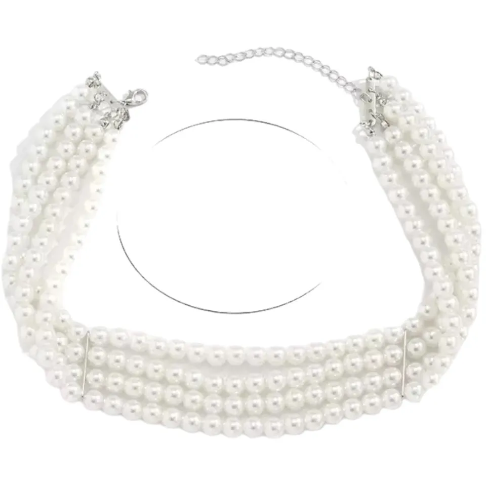 SONIA Multi Layered Pear Necklace