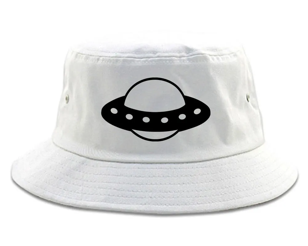 Spaceship Chest Mens Bucket Hat