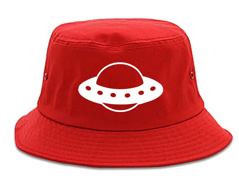 Spaceship Chest Mens Bucket Hat