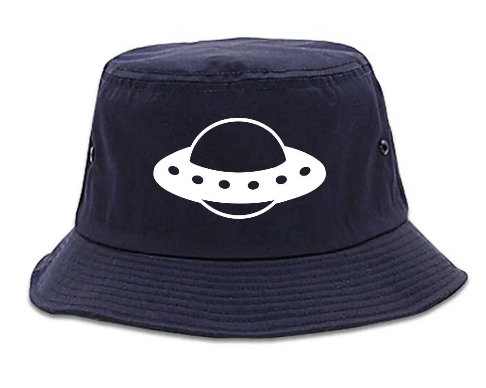 Spaceship Chest Mens Bucket Hat
