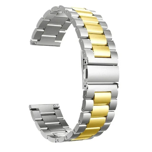 Stainless Steel Link Watch Strap Compatible with the Samsung Galaxy Watch 6 (40mm)