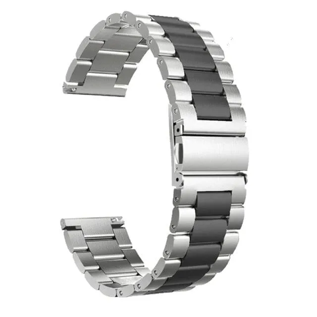 Stainless Steel Link Watch Strap Compatible with the Samsung Galaxy Watch 6 (40mm)