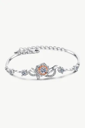 Sterling Silver Moissanite Bracelet