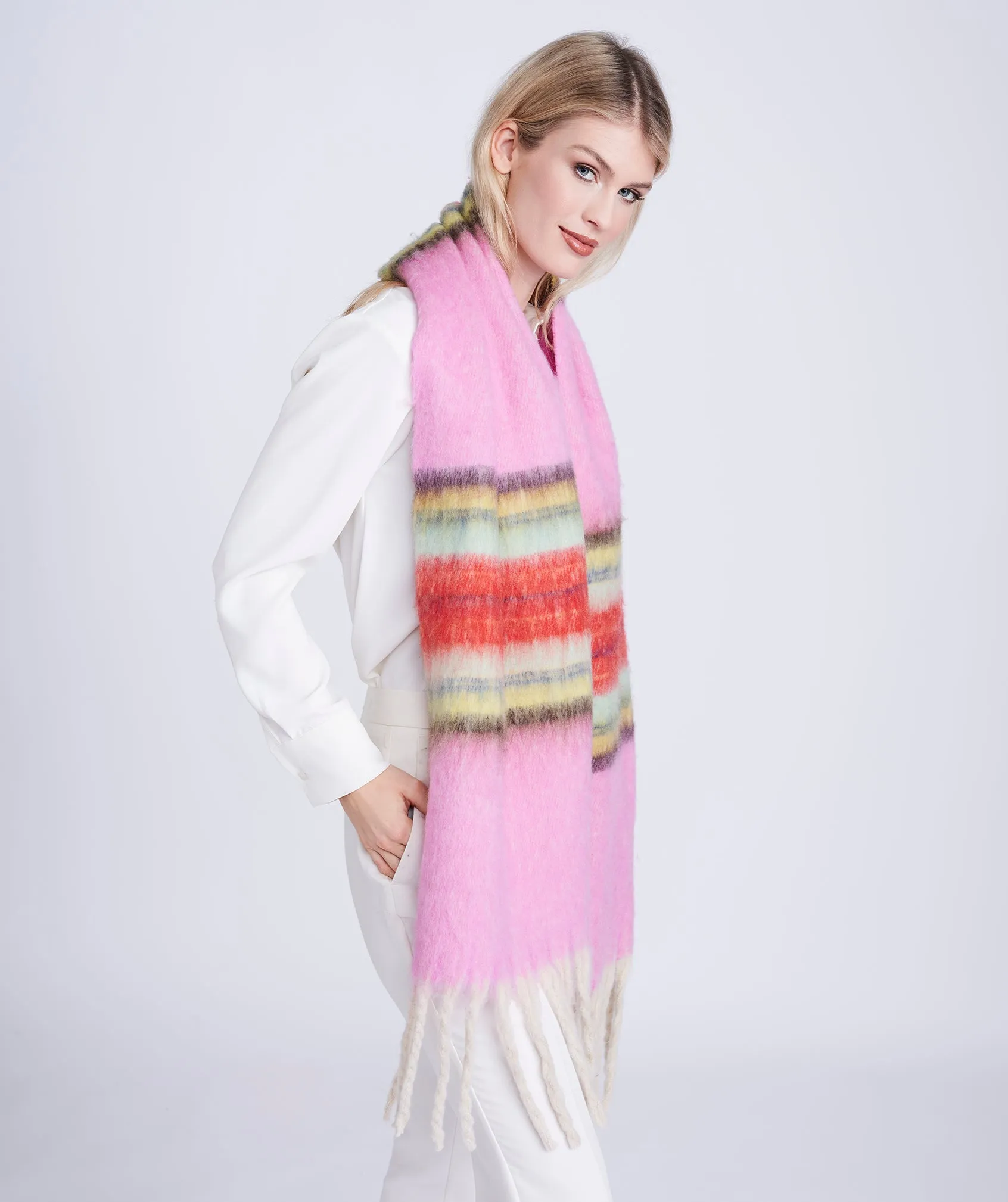 Suzie Scarf -Pink