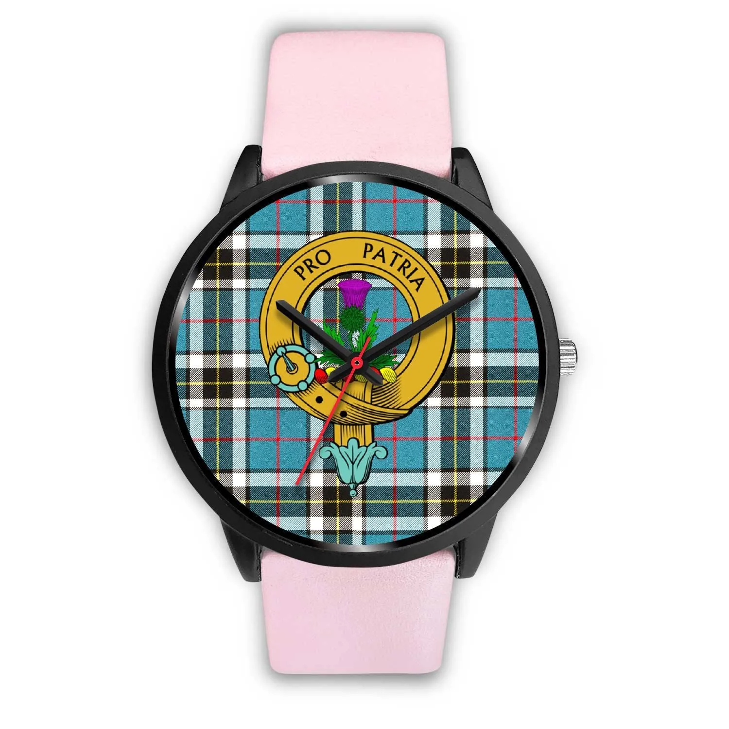 Thomson Clan Badge Tartan Black Watch