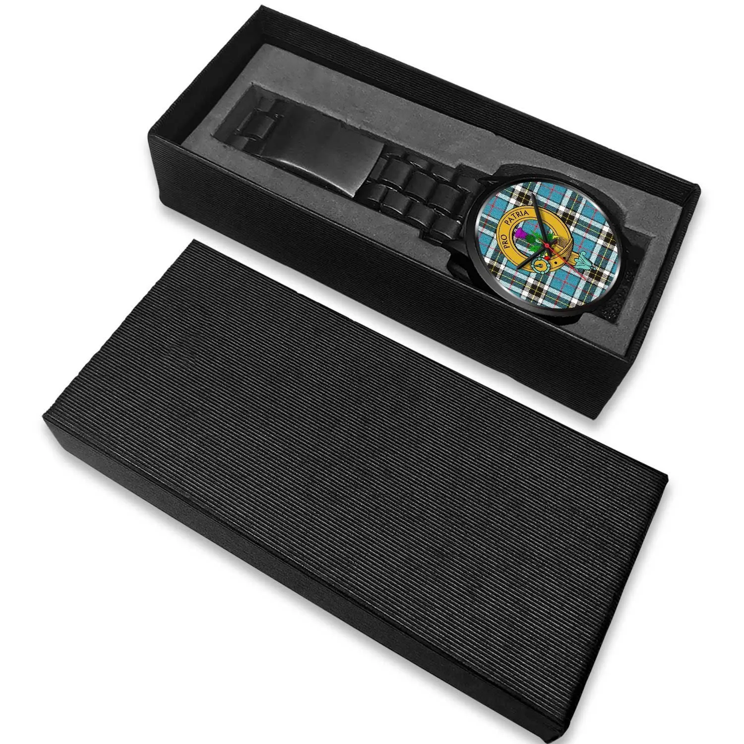 Thomson Clan Badge Tartan Black Watch