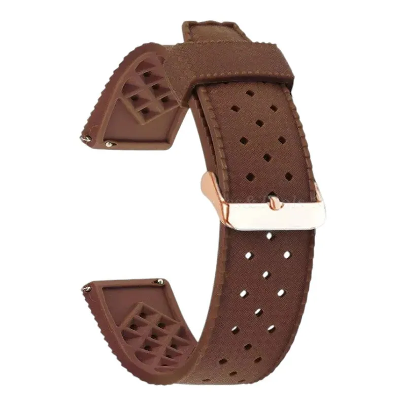 Tropic Dive Silicone Watch Straps with the Oppo Watch 2 46mm