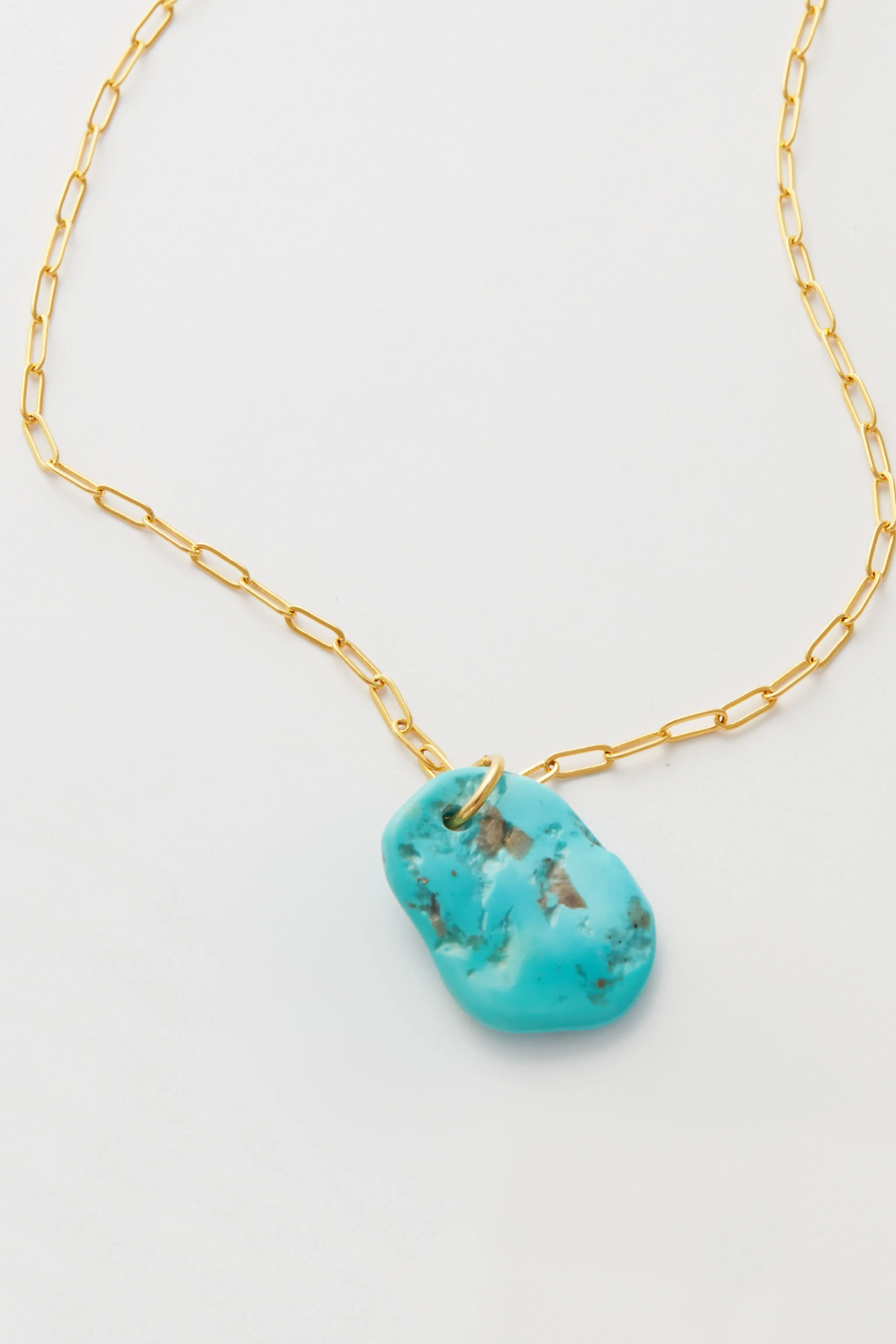 Turquoise Cordelia Pendant Necklace