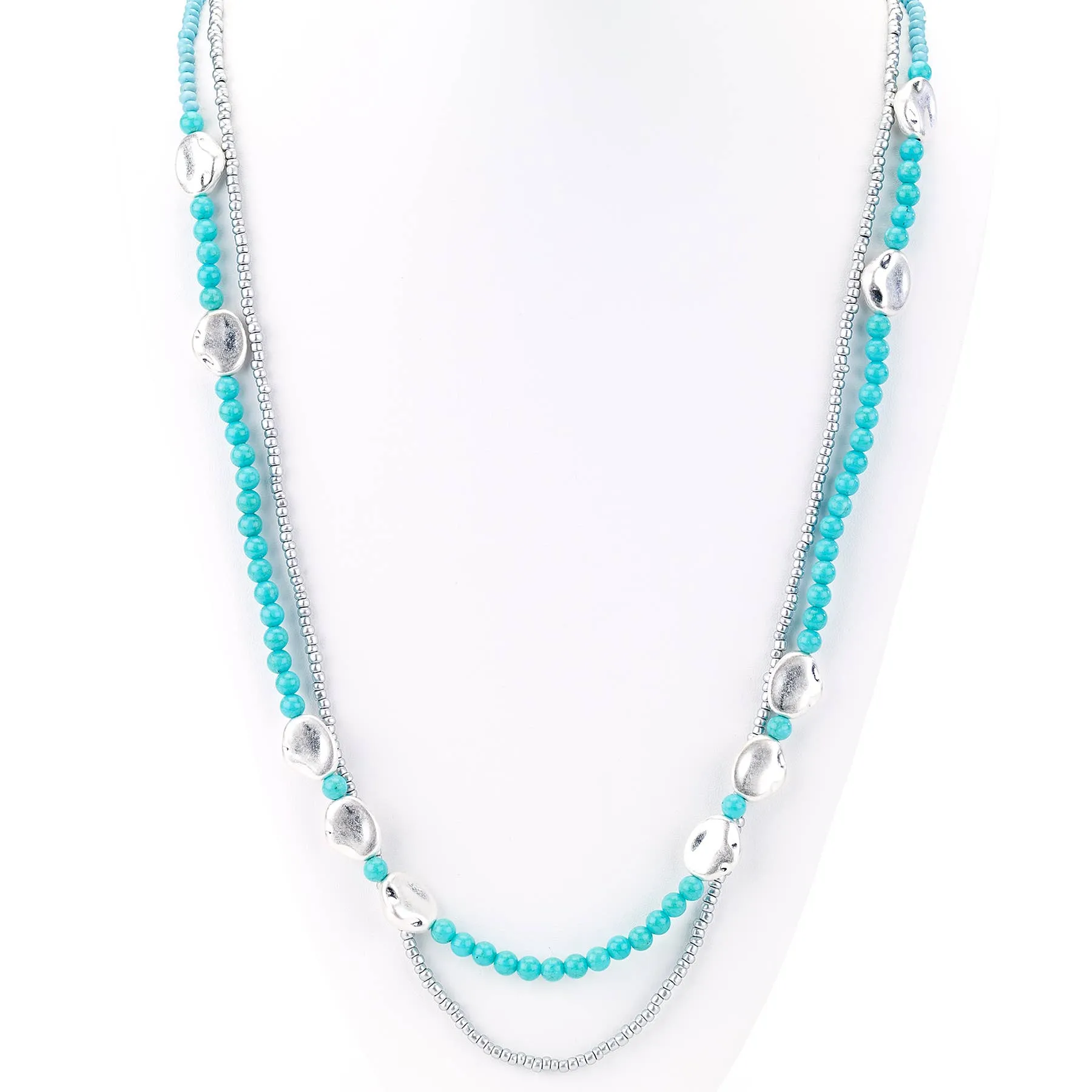 Turquoise Silver Necklace