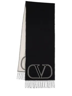 Valentino Garavani   VLogo signature wool scarf 