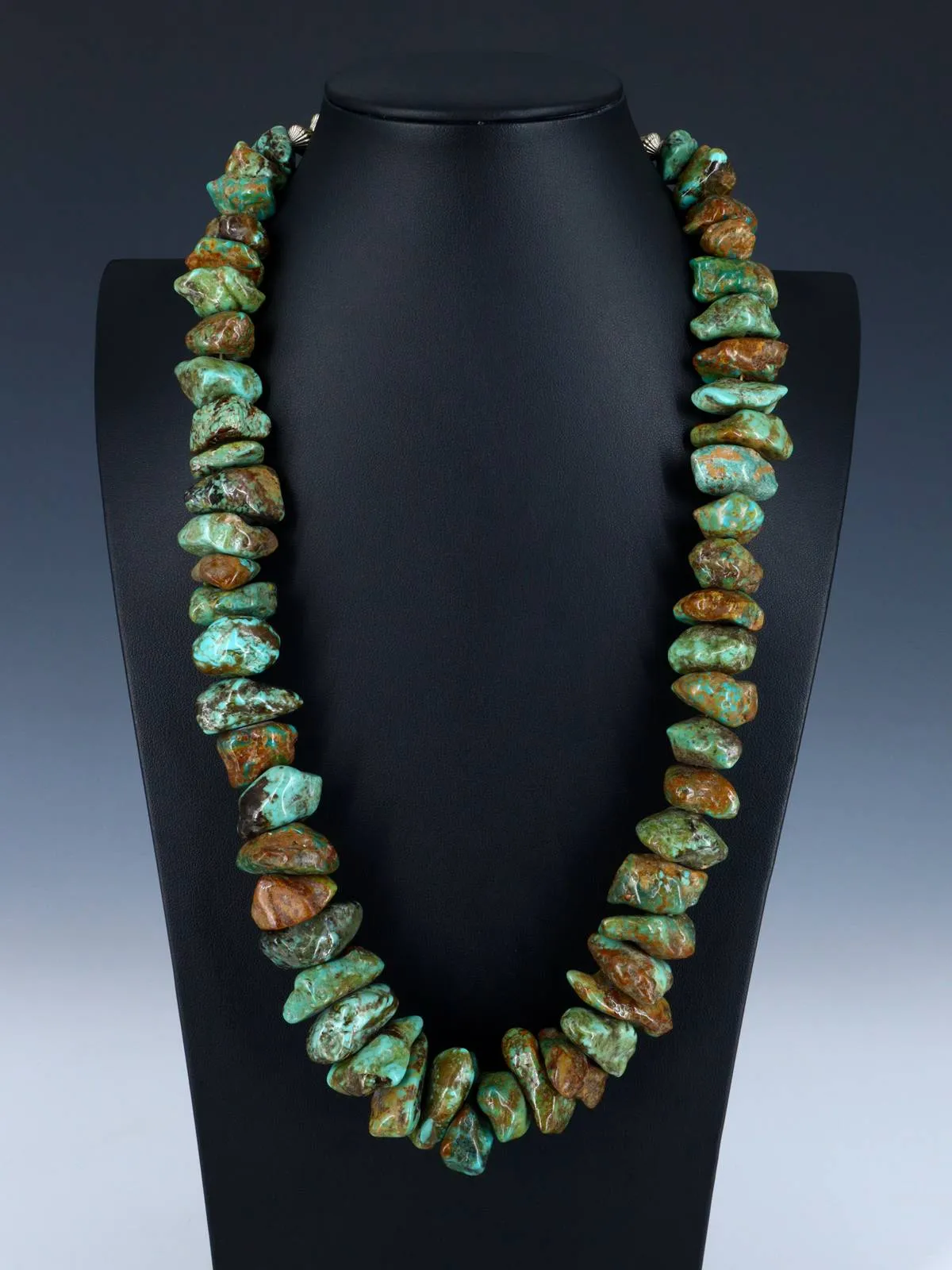 Vintage Native American Turquoise Nugget Necklace