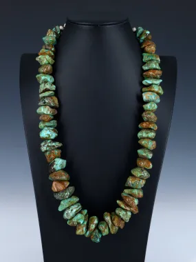 Vintage Native American Turquoise Nugget Necklace