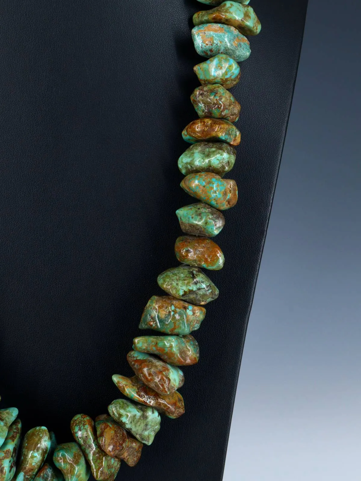 Vintage Native American Turquoise Nugget Necklace