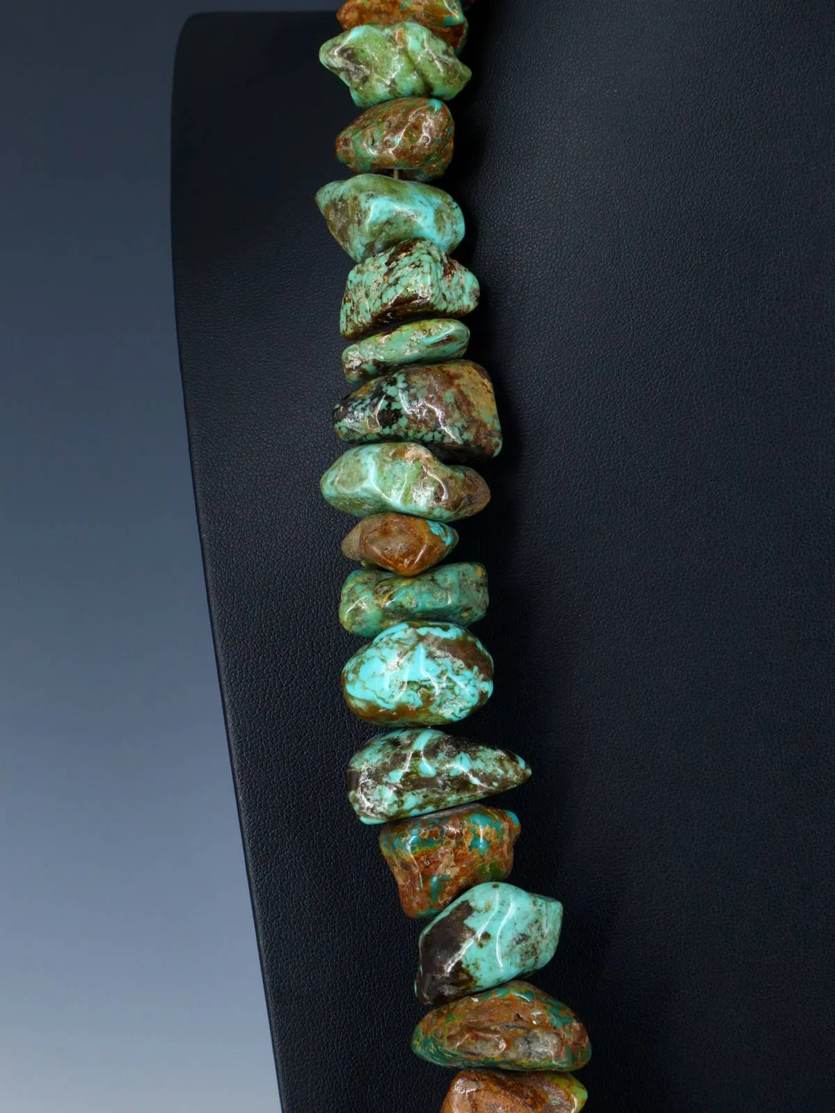 Vintage Native American Turquoise Nugget Necklace