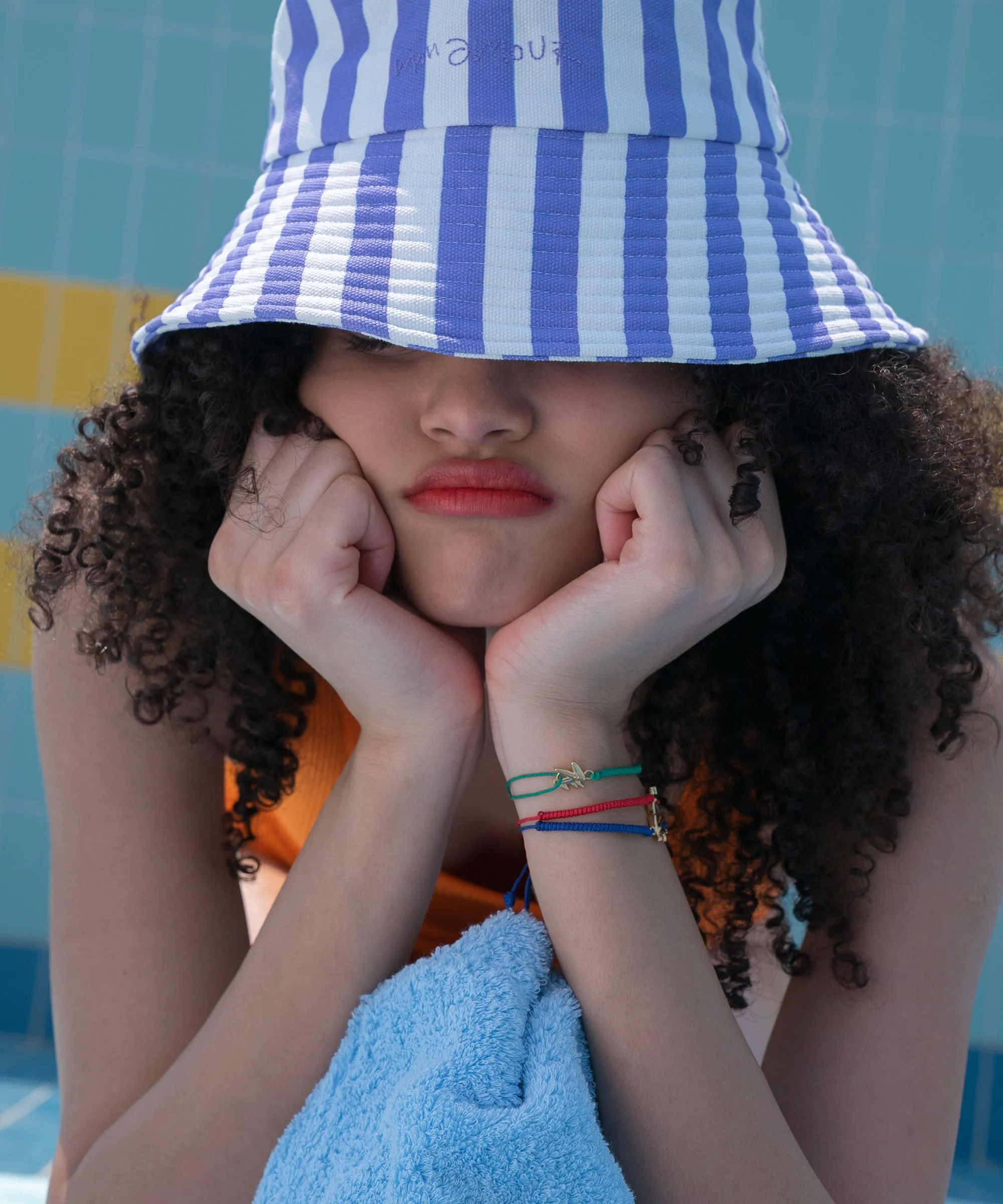 Vitamin Brunch Bucket Hat Violet