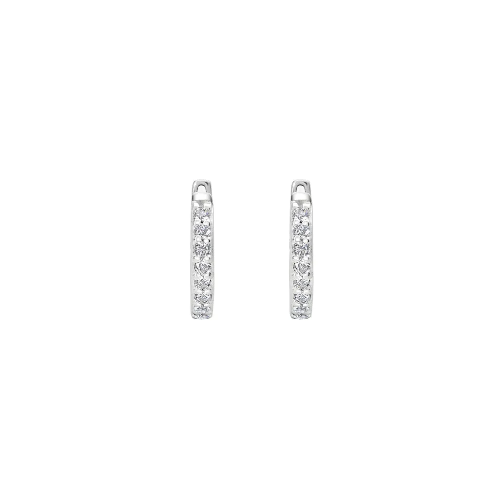 WHITE TOPAZ MEDIUM HUGGIES