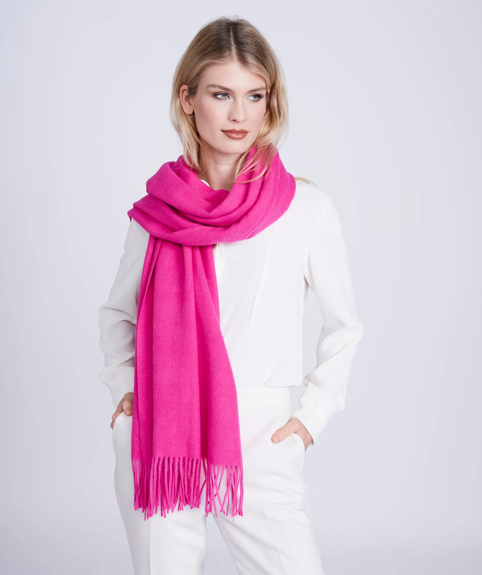 Willow Scarf - Berry