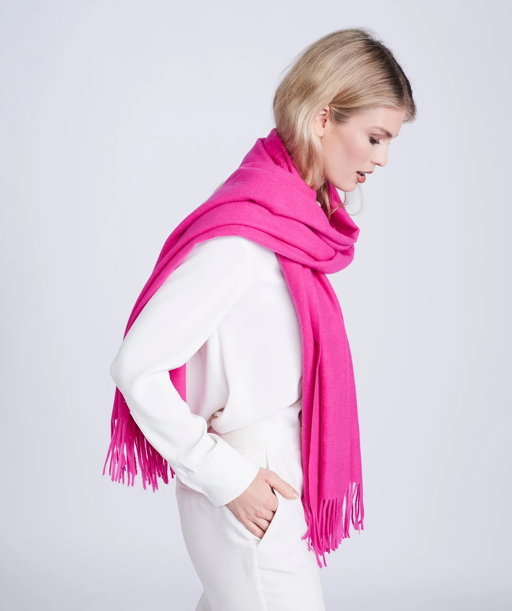 Willow Scarf - Berry