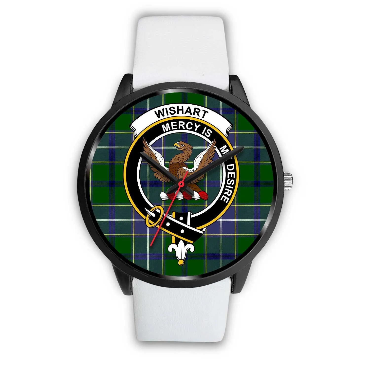 Wishart Hunting Clan Badge Tartan Black Watch