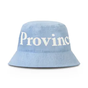 Wordmark Bucket Hat Denim